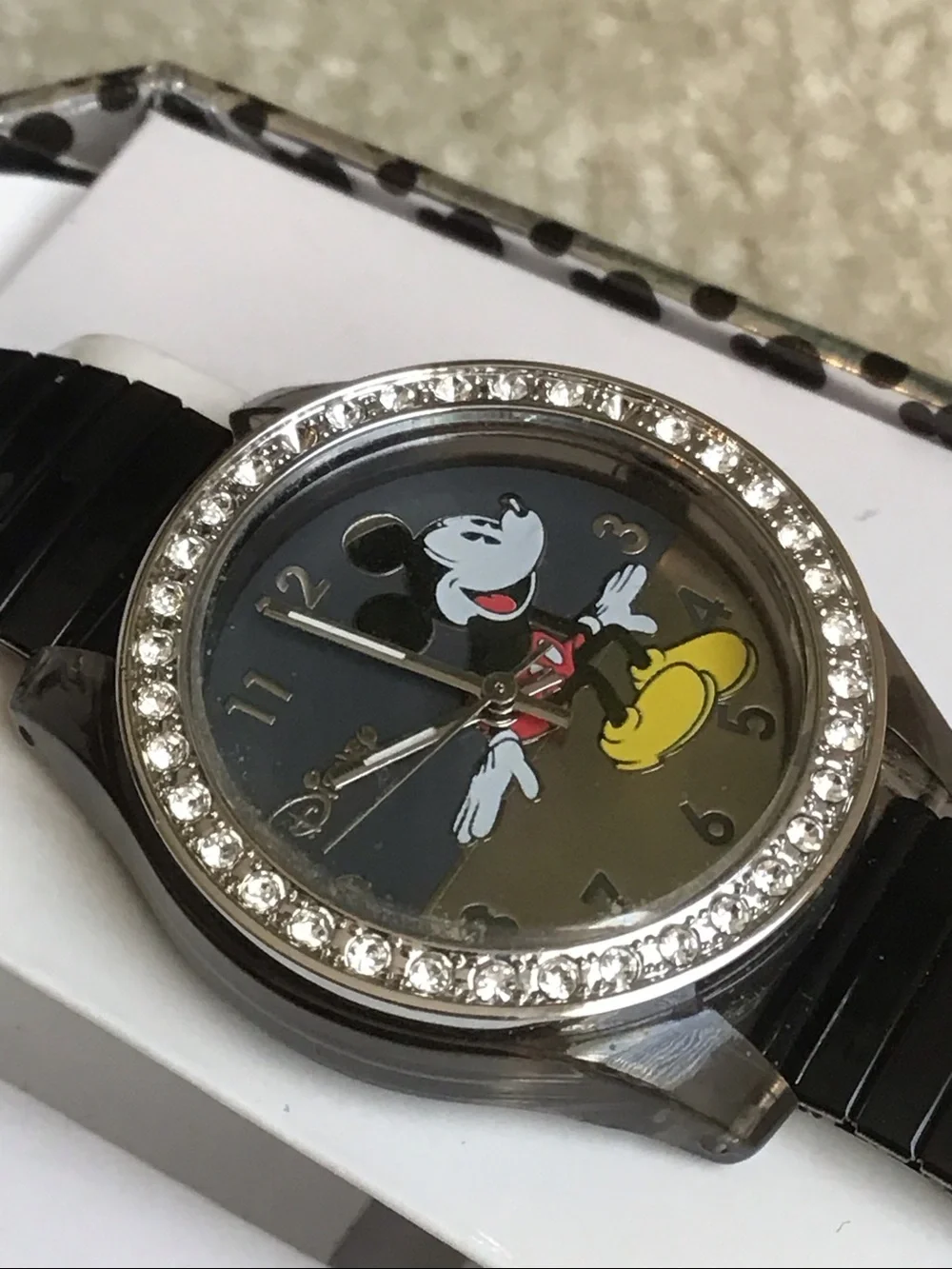 Disney Accutime Mickey Mouse Watch in Original Box, 2013